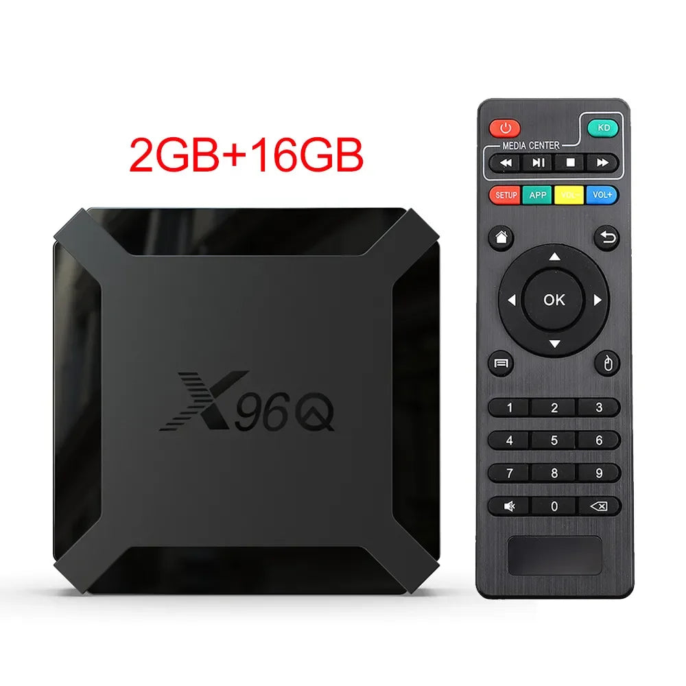 SmartBox X96Q Lite 4K Android TV – Desempenho e Simplicidade para sua TV