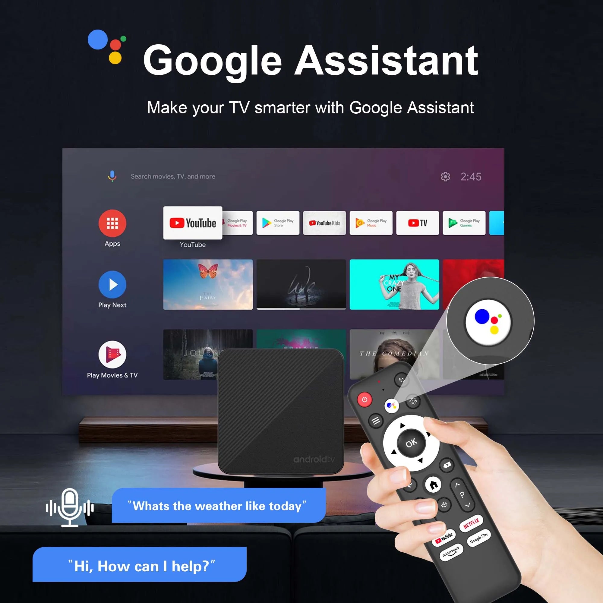 SmartBox T1S Ultra 4K Android TV 2025