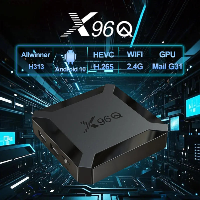 SmartBox X96Q Ultra 4K Android TV – Potência e Desempenho para sua TV