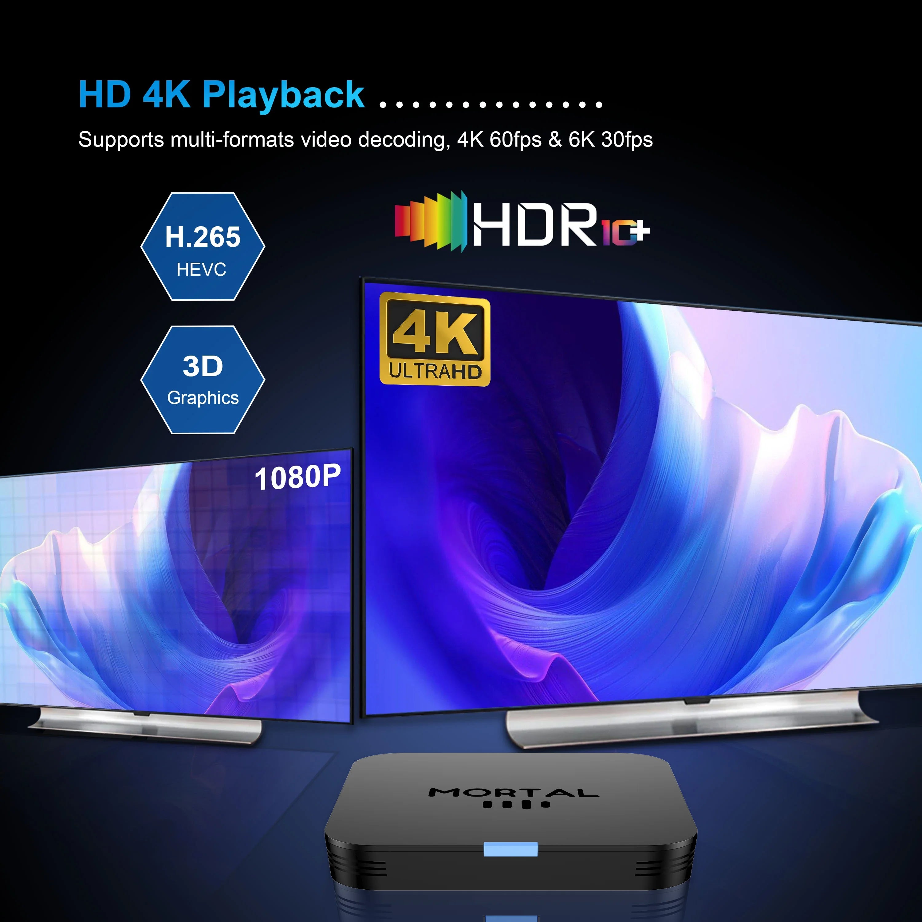 KANAVI Mortal TX1-S 4K HDR – Streaming