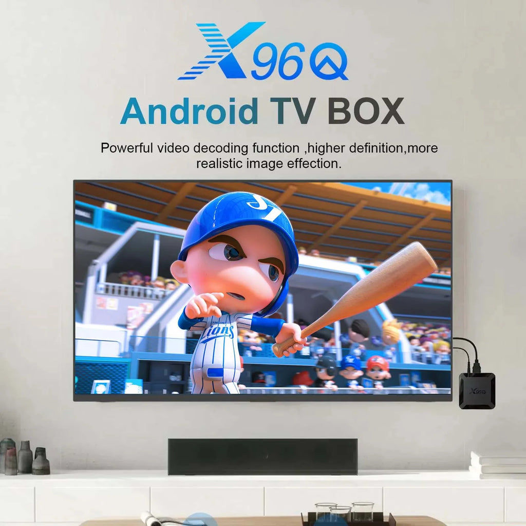 SmartBox X96Q Pro 4K Android TV – Desempenho e Entretenimento em Alta Definição