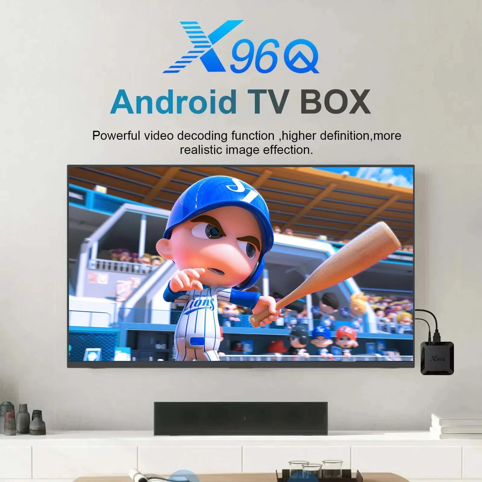 SmartBox X96Q Pro 4K Android TV – Desempenho e Entretenimento em Alta Definição