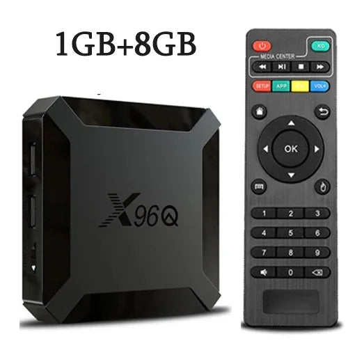 SmartBox X96Q 4K Android TV – Potência e Qualidade em Streaming